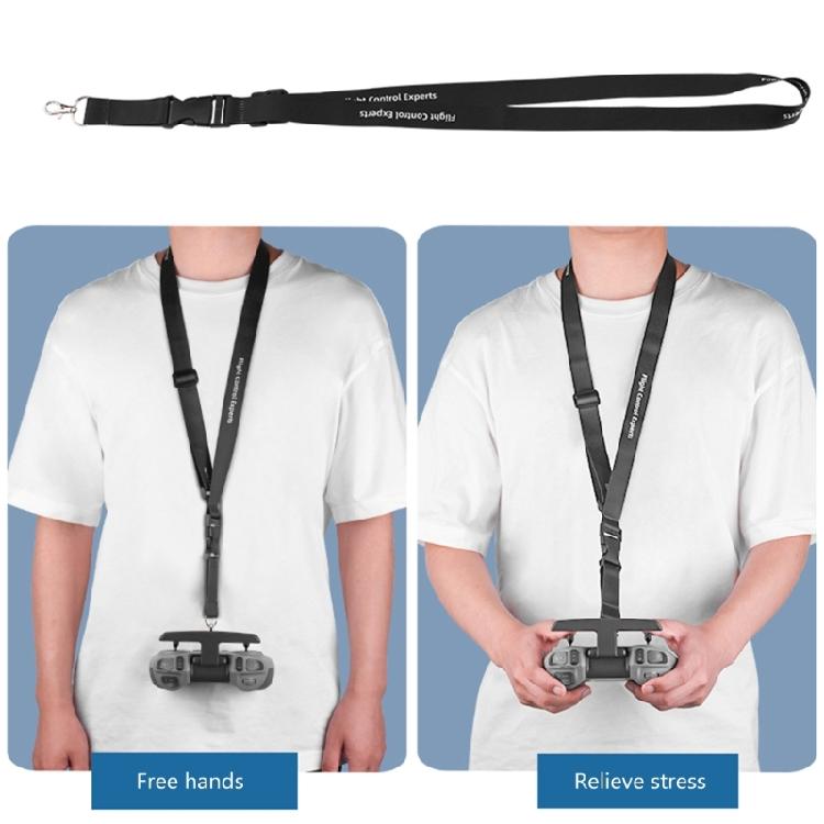 Quadcopter Remote Carrying Strap Shoulder Strap Soft Neck Lanyard with Adjustable Length for Prolonged Use