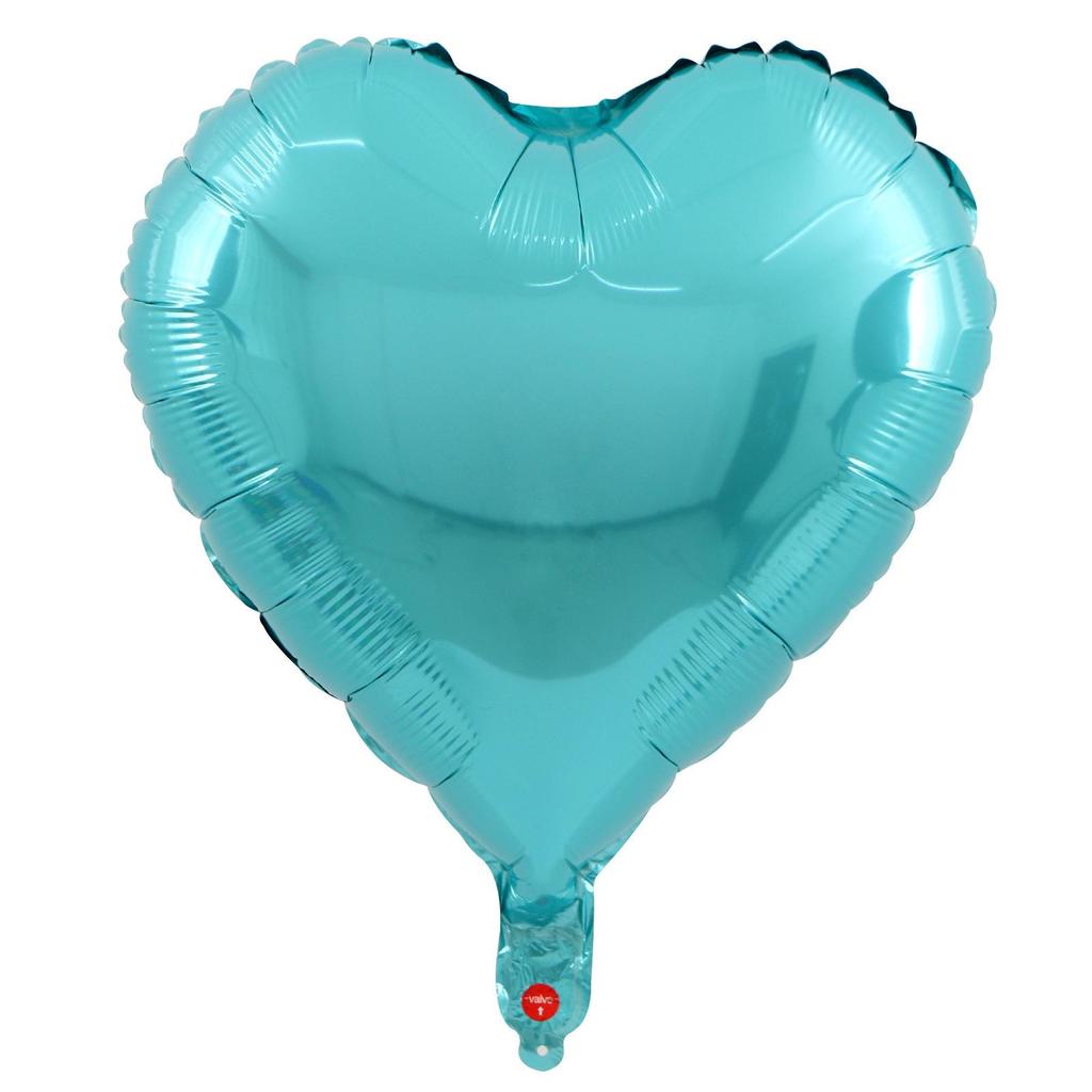 18" Heart and Star Foil Balloons for Weddings and Birthdays