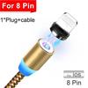 Magnetic Micro USB Cable IPhone Samsung Android Fast Charger USB Type C Cable Mobile Phone Cord Wire