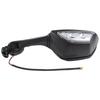A20F-Motorcycle Side Rearview Mirrors With Turn Signal LED Light For Honda CBR250R CBR300R CBR500R CBR650F CBR650R
