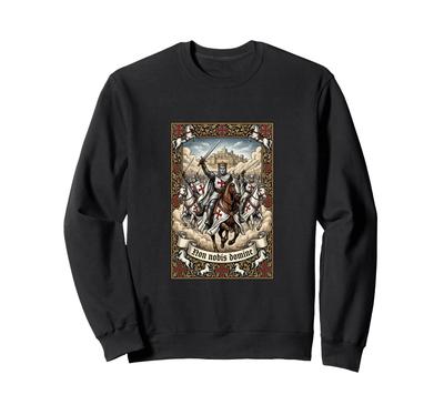 King Baldwin IV Jerusalem Cross Catholic Sweatshirt