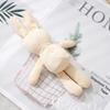 Cute Rabbit Plush Doll Cartoon Bunny Stuffed Animal Toys Soft Plush Toys Creative Corn Plaid Rabbit Doll Baby Girl Birthday Gift