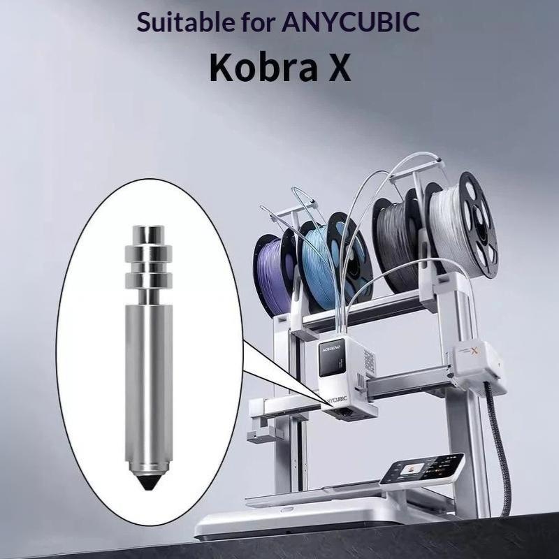 Bimetallic Nozzles For Anycubic Kobra X Combo Quick Swap Hotend Nozzle Hardened Steel 0.25/0.4/0.6/0.8Mm Kobra X 3D Printer Part