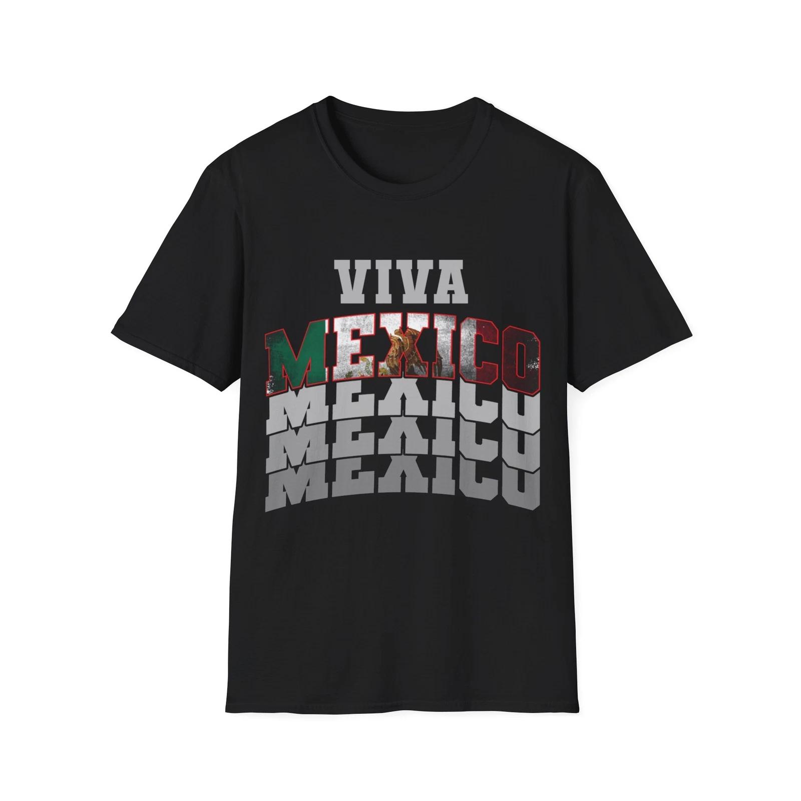 Унисекс мягкая футболка Heritage Viva Mexico, издание к Месяцу латиноамериканского наследия XL