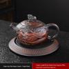 Purple Clay Auspicious Dragon Teapot Set