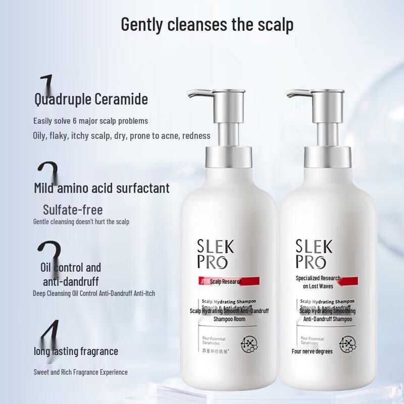 Slek PRO Soothing Repair Shampoo & Shower Gel Set