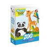 Zestaw Magnesów Happy Kids Zoo Zwierzęta Solidne Wykonanie Układanka Mv 6032-01