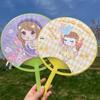 Three-Piece Fan Set: Cute Cartoon Summer Hand Fans
