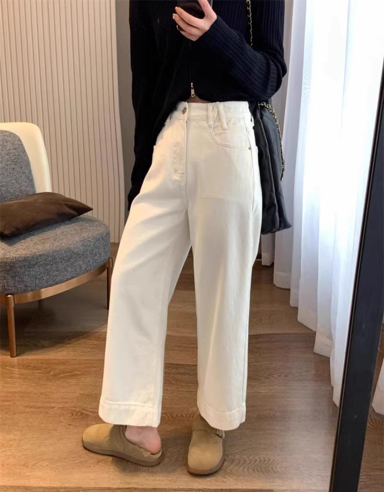 2024 High-Waisted Slimming Jeans for Plus-Size Pear-Shaped Women