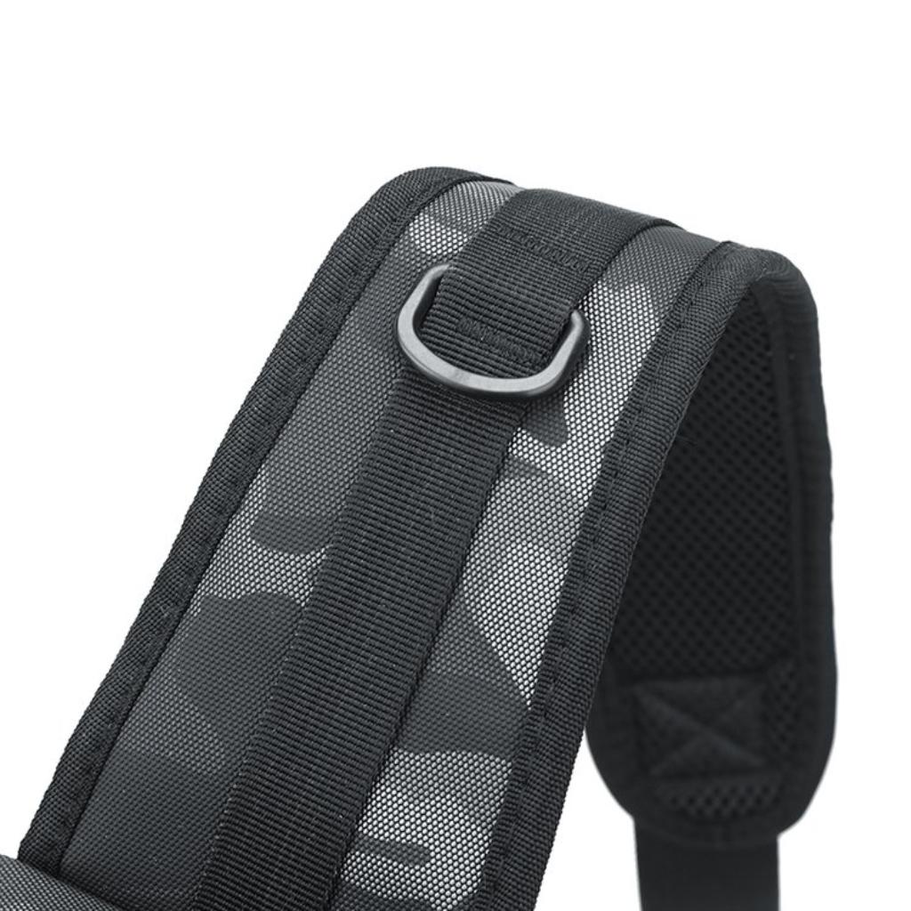 Crossbody Bag Unisex Nylon Multi Pocket Fishing Outdoor