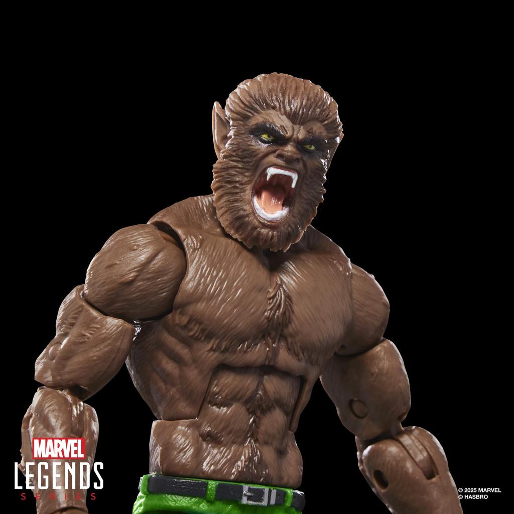 Hasbro Marvel Legends Series Werewolf by Night Marvel Comics Collectible Action Figure G0822 Authentic 6-inch