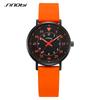 Ladies Watch Sports Trend Waterproof Silicone Tape Watch Women'S Luminous Quartz Watch 9873