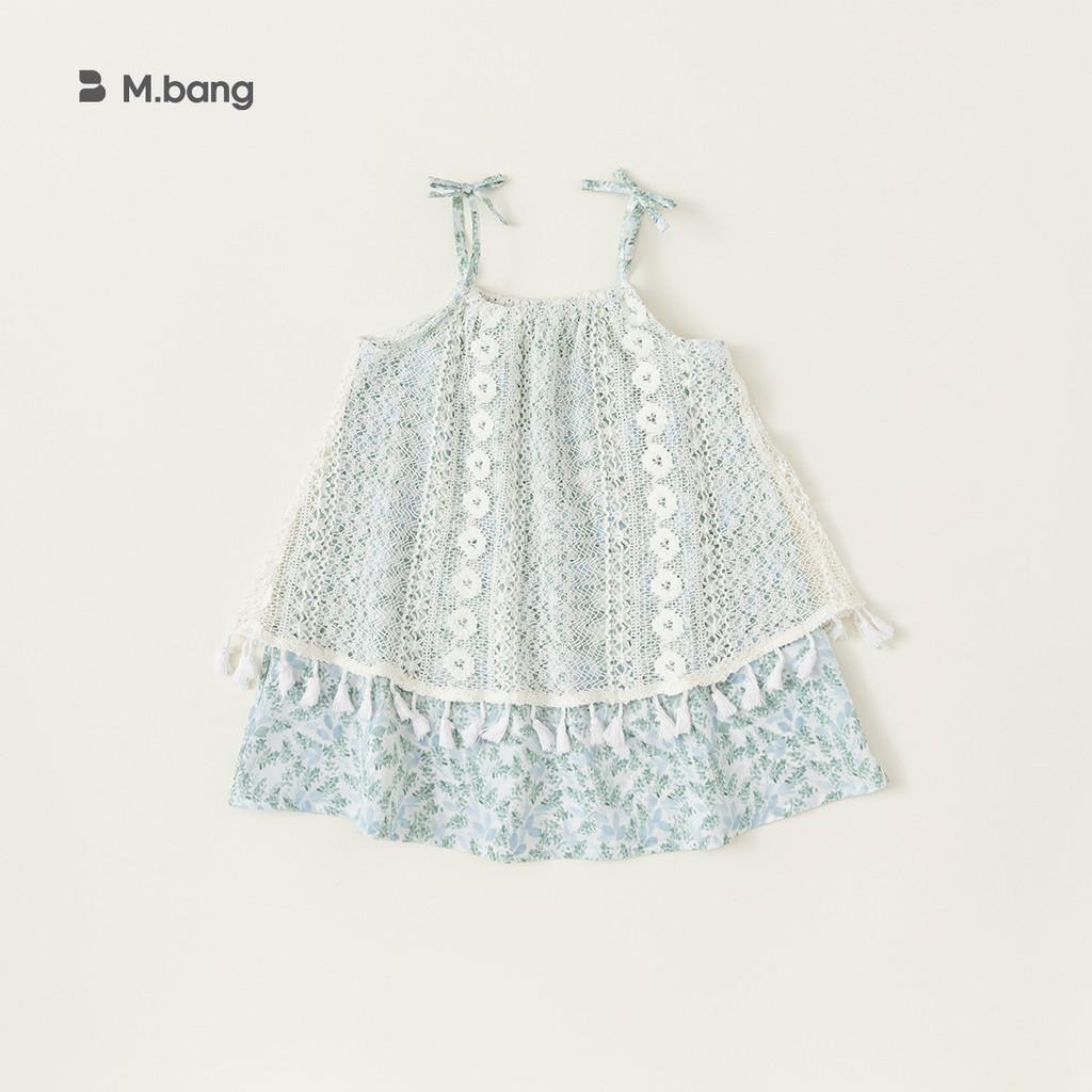 French Vintage Girl Dress With Lace Patchwork For Kids Summer Party Wear
