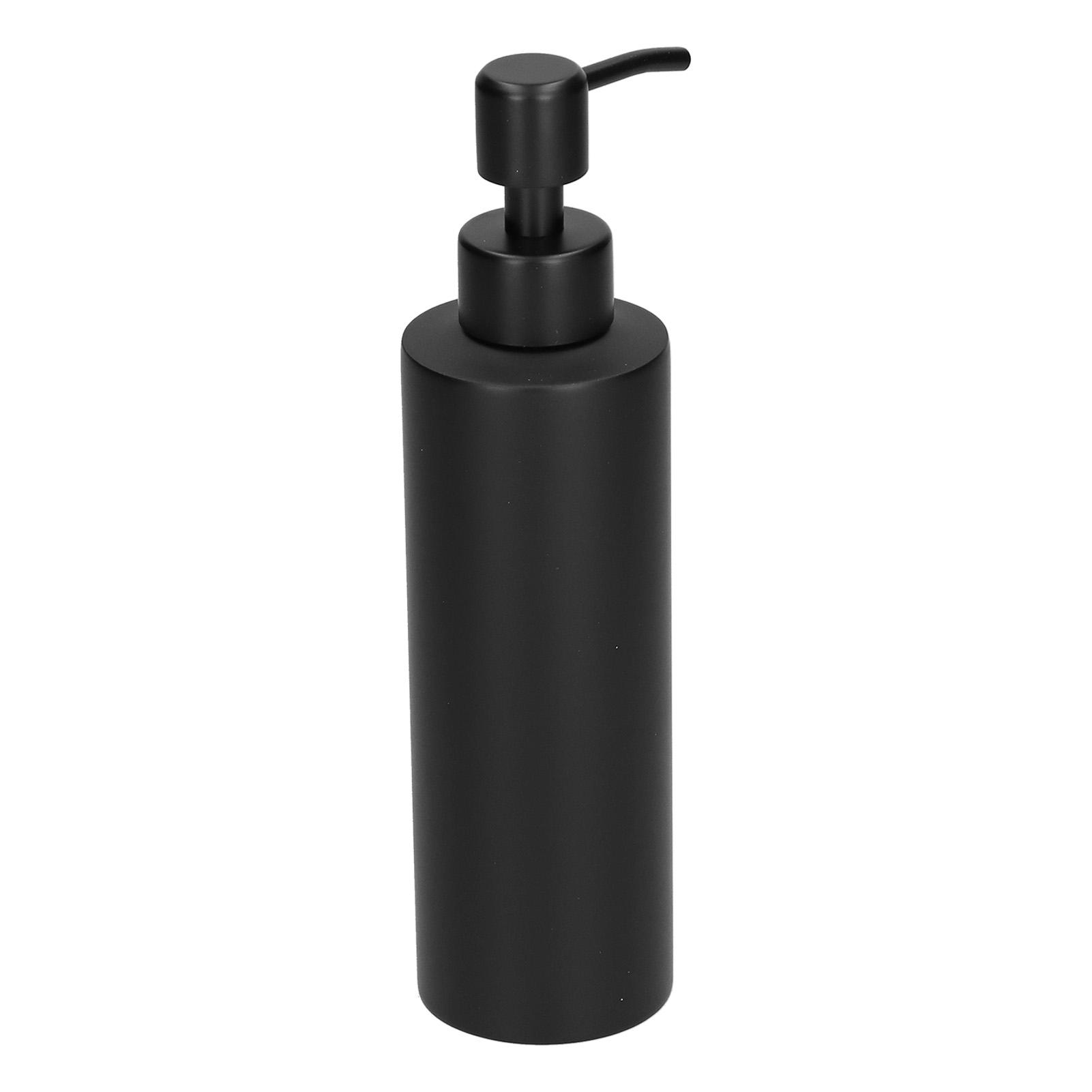

304 Stainless Steel Black Lotion Bottle Slim Soap Dispenser for Bathroom Home Hotel
