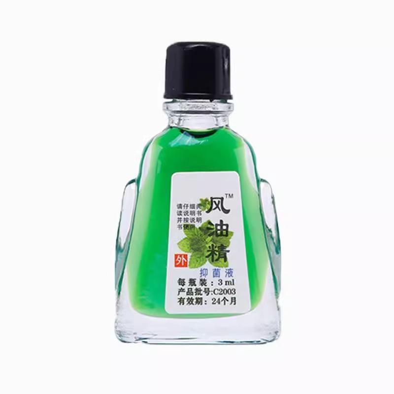 Tiger Herbal Summer Coolant Oil Chinese by Divine Anti-Drowsiness Formula for Travelers Heat Stress Defense & Mosquito Deterrent