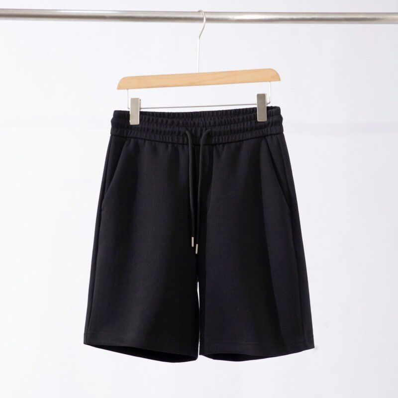 Heavy Air Layer Shorts Foreign Trade Tail Goods Men's Summer American Solid Loose Sports Casual Straight Shorts