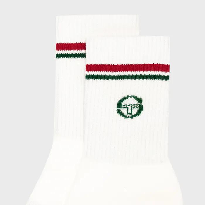 U Crew Socks 3-Pack (WHITE)