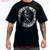 AUTENTICO DISTINTIVO D'ONORE SULLEN CLOTHING PUNK GOTH INCHIOSTROSTRO TATUAGGIO CAMICIA NERA S 5XL vintage Lavato Morbido moda Alla moda uomo