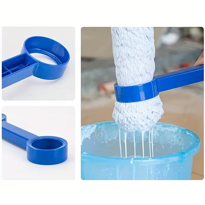 Blue Plastic Paint Roller Cleaner & Scraper Tool | Efficient Paint Removal, Ring Handle, Durable Maintenance