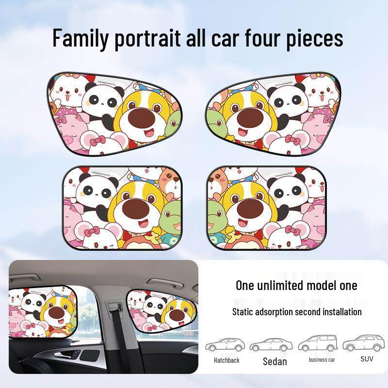 Driver's Anti-Glare Sunshade: Blackout Car Window Curtain