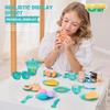 Tea Time Playset Kids Pretend Cooking Toy Afternoon Tea Toy Set  Interactive Kitchen Toy