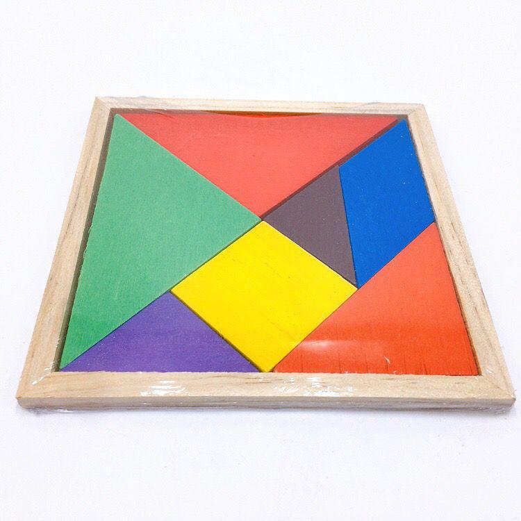 Tangram IQ Puzzle: Educational Building Blocks for Grades 1-2