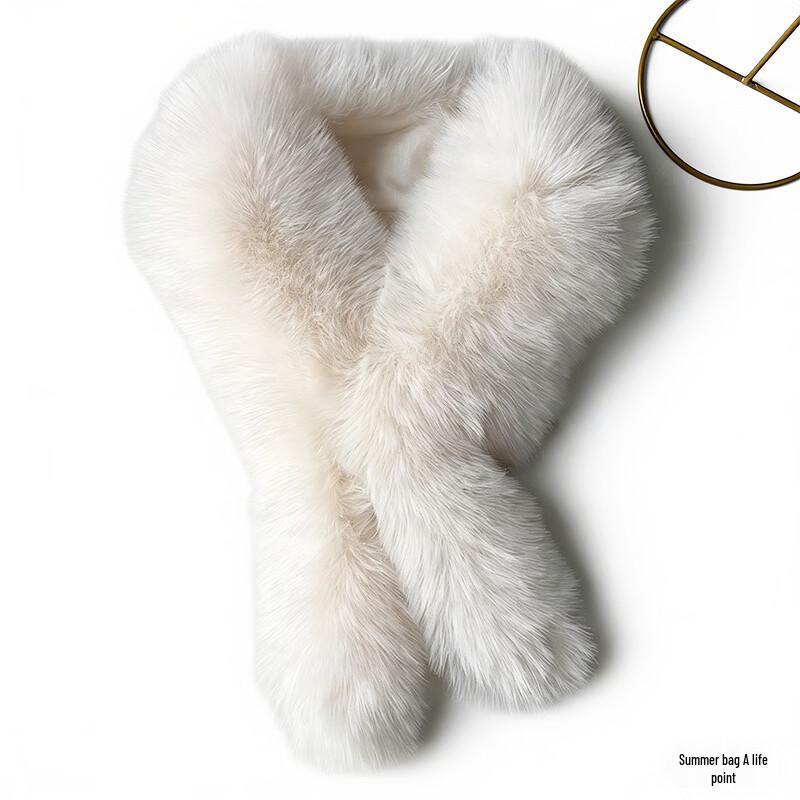 UD Faux Fox Fur Winter Neck Warmer Scarf