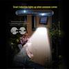 Zhongxin 25th Anniversary Solar LED Wall & Path Light - Motion Sensor Outdoor Courtyard Light