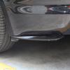 Rear Bumper Lip Splitter   Car Side  Fins Body Lip Spoiler Chin Skirt Protector, Black