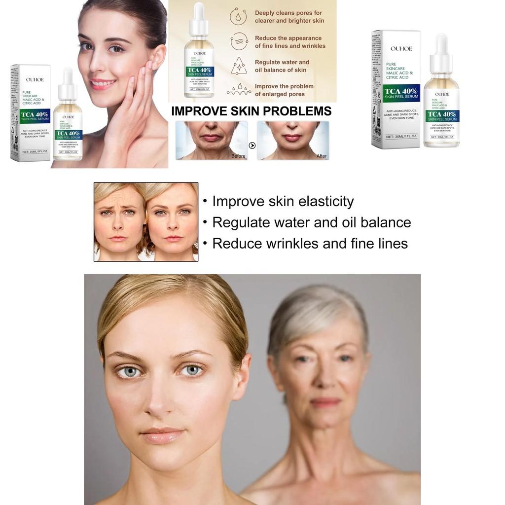 Ouhoe Anti-aging Brightening Essence Serum For Firm Skin Hydrating And Pore Minimizing