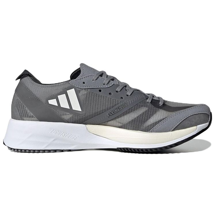 Adidas Adizero Adios 7 Grey Zero Metallic Women Sneakers Grey-Three Grey-Five GV7070