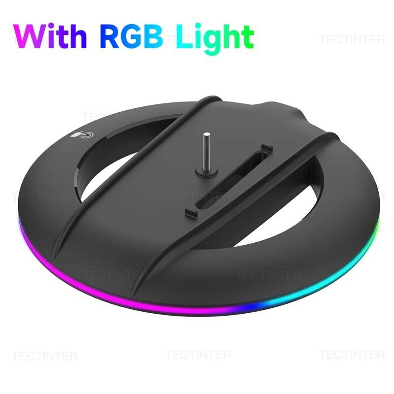 RGB Vertical Cooling Stand for PlayStation PS5 Slim Disc/Digital Edition Console Anti-Slip Base Bracket Holder Game Accessories