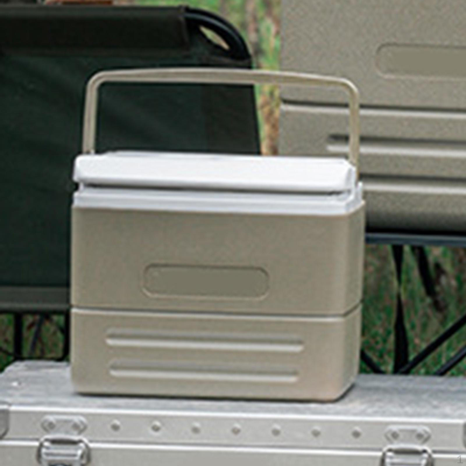 

Cooler Bag Beverage Catering Therma Refrigerator Fridge Insulated Thermal Lunch Box for Beach Khaki 8.5L
