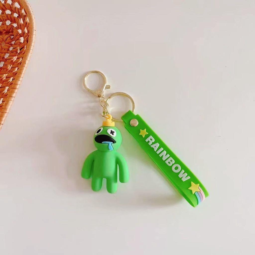 

Силиконовый брелок Roblox Rainbow Friends – Подвеска на сумку Детский рождественский подарок зелёный
