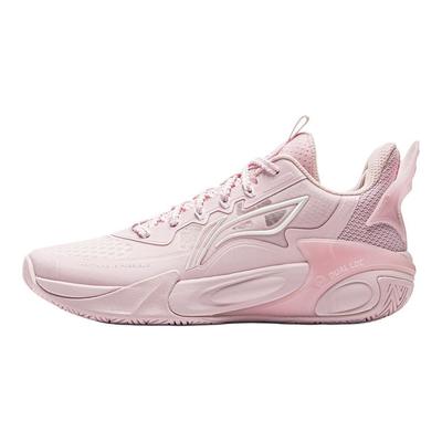 Li Ning Kids Wind Shadow 2.0 Sweet Pink Cream Basketball Shoes Men Sneaker YKBU072-6
