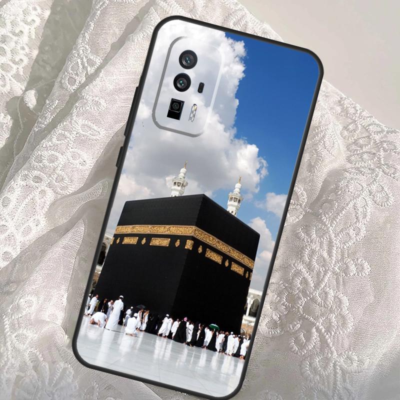 Holy Mosque Makkah Case For Xiaomi 14T Pro 13T 12T 11T 13 14 Ultra POCO X6 F6 Pro M6 X3 X5 M5s F3 F5 Cover