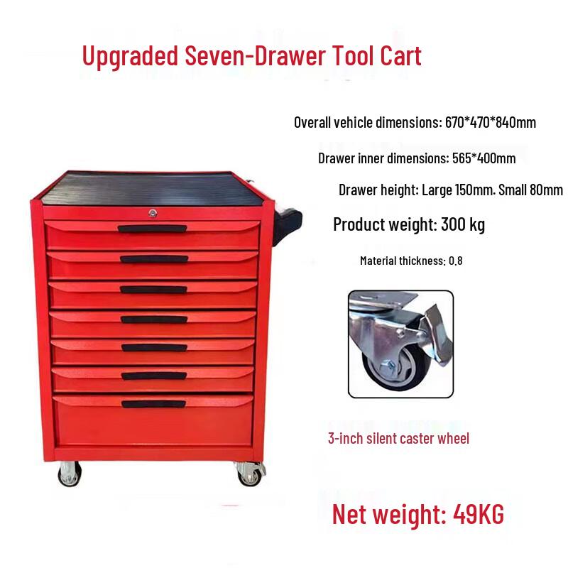 Многофункциональная мобильная тележка для инструментов