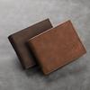 Herren Bifold Geldbörse Minimalistische Taschen-Kurzgeldbörse mit Reißverschluss-Münzfach Kartenhalter Geldbörse für Arbeit Reisen