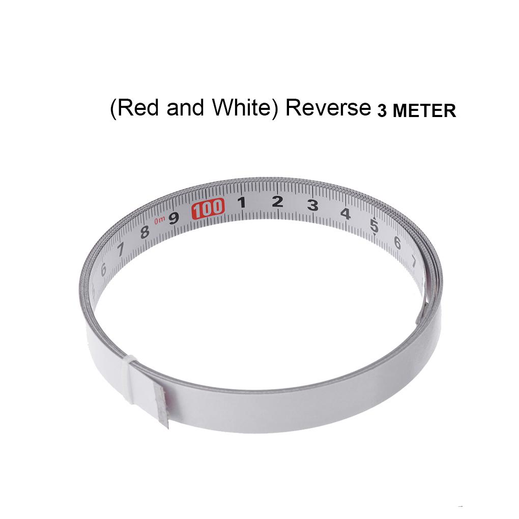 Metric Miter Track Tape Measure Self Scale Ruler Tape Woodworking Tools 1/2/3/4/5M