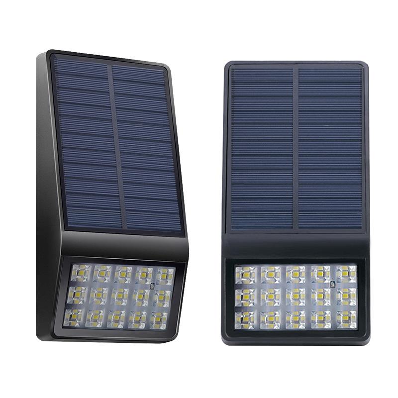 

Настенный светильник на солнечной батарее, лампа для освещения дверного проема, лестницы, светодиодная настенная лампа для мытья без проводов The light control