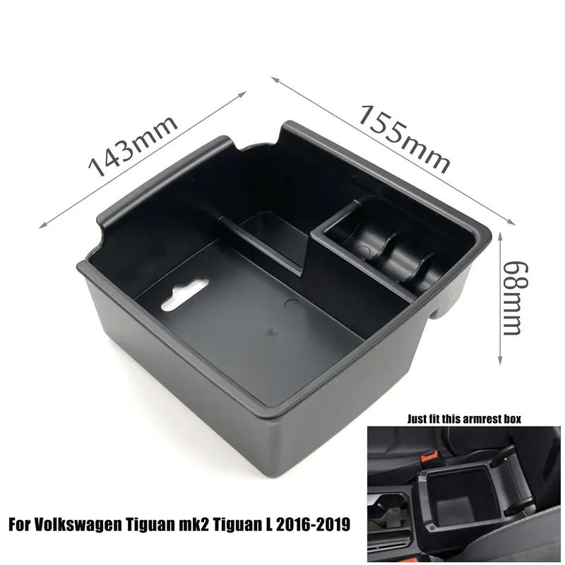 Car Armrest Box For Volkswagen Touareg Jetta Sharan Tiguan Touran Teramont Passat CC Variant Arteon Golf Sciocco MAGOTAN T-ROC