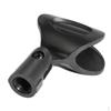Black Microphone Clip Holder Flexible for Stand Condenser Mic Parts