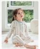 Weibeilu Girls' Cotton Long Sleeve & Pants Set - Spring/Autumn Two-Piece Base Layer.