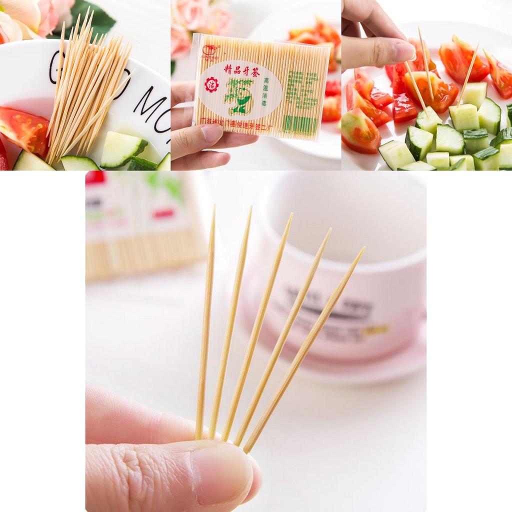 Eco-friendly Bamboo Toothpicks Disposable For Clean And Convenient Use