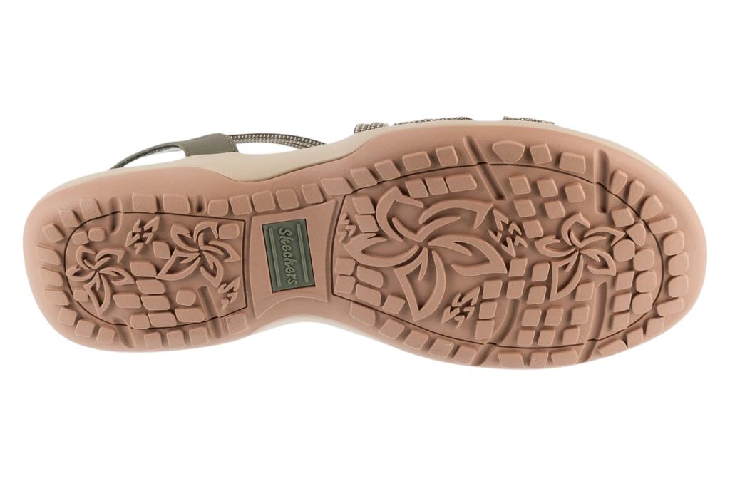 Skechers Reggae Slim - Turn It Up, Womens green Sandals