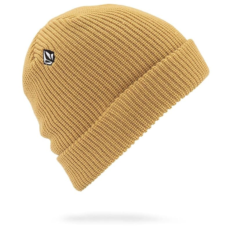 

[Volcom] unisex standard knit cap (basic) [ D5832202 / FULL STONE BEANIE ] hat MUSTARD O/S