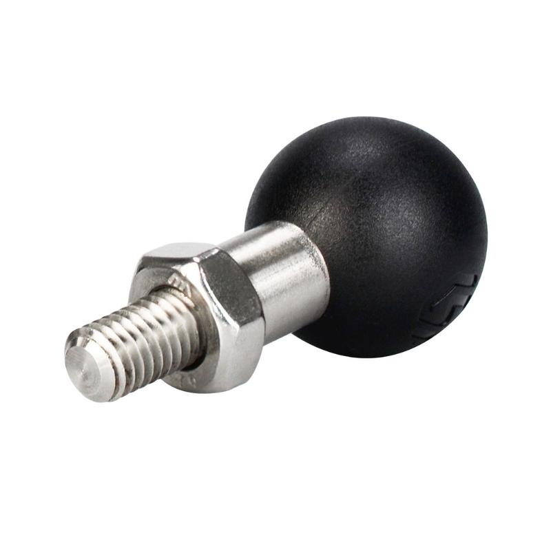 Anti-rust Stainless Steel M8 Ball Base for Motorcycle Handlebar Rear View Mirror Motorcycle Accessories
