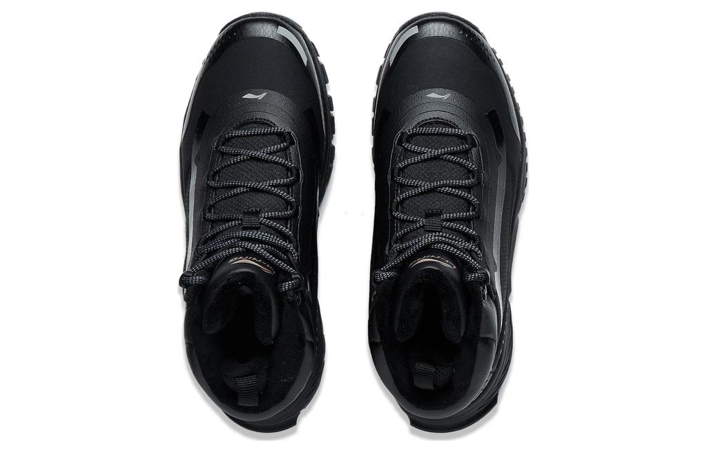 Li Ning Casual Shoes Women's High Top Black AGLT184-1