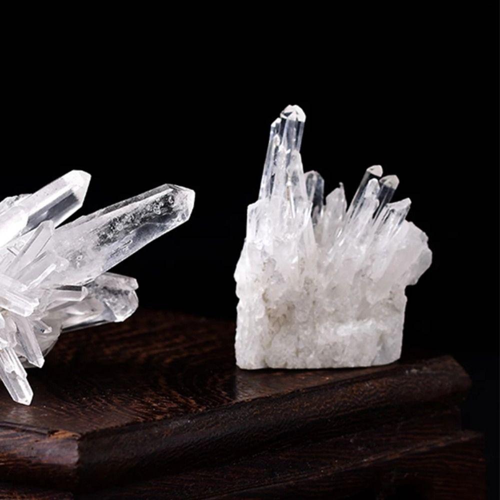 Ecological Decorations Crystal Cluster Natural Crystal Healing Stone Ores Ornaments Original Stone
