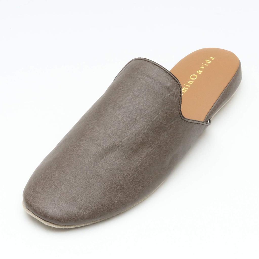 Camino Vida Opera Room Slippers (Gray, Medium)